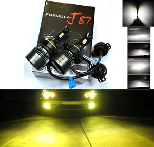 LED Kit G8 100W PS24W 5202 H16 3000K Yellow Two Bulbs Fog Light Replacement Lamp - Picture 1 of 12
