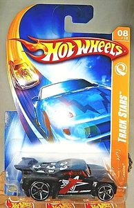 2007 Hot Wheels #116 Track Stars 8/12 BASSLINE Black Variant w/Chrome OH5 Sp-Var - Picture 1 of 5