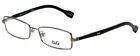 Dolce & Gabbana Designer Reading Glasses DG5079-079 in Gunmetal Black 53mm