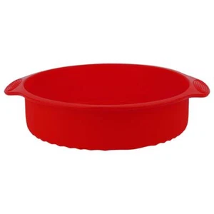 Silicone Cake Cake Baking Pan Round Shape Heat Resistant for Dessert Shop for... - Picture 1 of 9