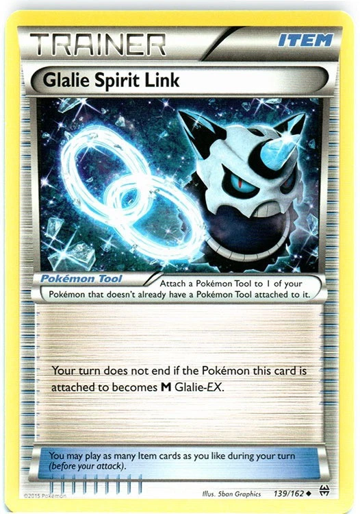 Glalie Spirit Link - 139/162 - Uncommon Near Mint BREAKthrough - Image 1 of 1