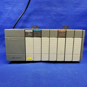 ALLEN BRADLEY SLC500 7 SLOT RACK 1746-A7, 1746-OW16, 1746-IB16, 1746-P2 - Bild 1 von 9