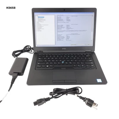 Dell Latitude 5490 14” FHD Laptop i5-8350U 8GB RAM No SSD Boots To Bios READ - Image 1 of 4