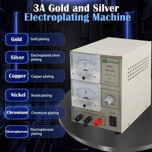 Jewelry Plating Machine Gold Silver Electroplating Machine Jewelry Tools - Picture 1 of 15
