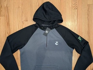 Sudadera con Capucha FootJoy Links Ridgemoor CC Celtic Clásica 1/4 Cremallera Pullover Mediana Nueva con Etiquetas - Imagen 1 de 9