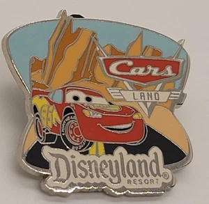 Disney Cars Land Disneyland Resort Lightning McQueen Trading Pin  - Picture 1 of 4