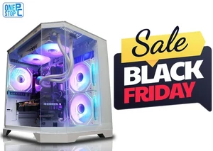 Liquid Cooling Gaming PC AMD Ryzen 5 7600X 32GB DDR52TB M.2 12GB RTX 5070 WIN 11 - Picture 1 of 7