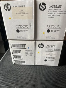 New LaserJet Black Toner Cartridge HP 504XC/YX x4 - Afbeelding 1 van 1