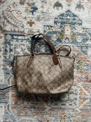 Light Brown Coach Kelsey Satchel F28989 with Cross Body Strap No Box Never Used - Image 1 of 4