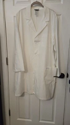 Cherokee White Lab Coat Uniforms Size XL with Pockets - Image 1 of 4