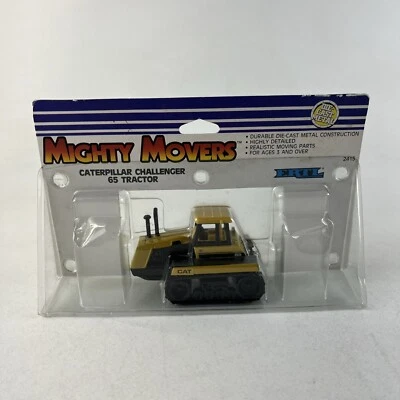 Tractor ERTL 1:64 Mighty Movers Caterpillar Challenger 65 de colección 1988 nuevo en caja nuevo Foto 1 de 4
