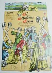 Abbey National Theartre Stephens Green Großzügige Liebhaber William Philips Poster  - Bild 1 von 7