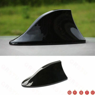 Para Volkswagen Tiguan 2010-2016 ABS Negro Coche Techo Aleta de Tiburón Antena Borde Aéreo Foto 1 de 4