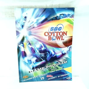 2004 Cotton Bowl College Football Programm OSU University of Mississippi - Bild 1 von 2