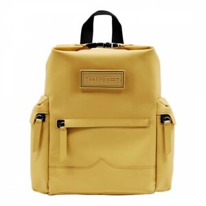 Hunter Original Med Yellow Top Clip Rubberised Backpack - Small
