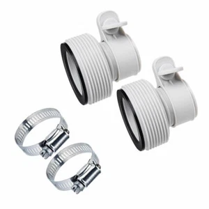 2X Replacement Hose Adapter Pool Filter Pump Parts Conversion Kit Fitting - Picture 1 of 5