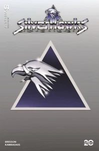 SILVERHAWKS #1 CVR I SILVERHAWKS SÍMBOLO LÁMINA PLATA - Imagen 1 de 1