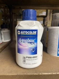 Nexa Autocolor Aquabase Plus P990-8954 Strong Blue Green 1 Litre - Picture 1 of 1