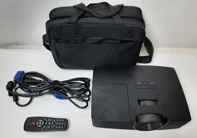 Dell 1450 DLP Projector 3000 ANSI Lumens HD 1080p 15 Lamp Hours w/Bundle - Image 1 of 4