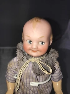 6"" antike deutsche Biskuskopf Googlepuppe A M 324! - Bild 1 von 12
