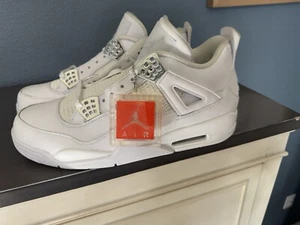 Size 14 - Jordan 4 Retro Mid Pure Money - Picture 1 of 4