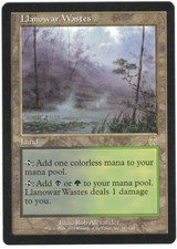 MTG Llanowar Wastes, Apocalypse; Magic the Gathering Card; NM