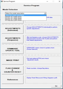 Service Program Epson SureColor T3000 T5000 T7000✅Adjustment_ AnyPc ⭐⭐⭐⭐ - Afbeelding 1 van 2