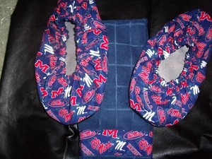 CUBIERTAS PARA ZAPATOS DE BOLICHE CON TOALLA OLE MISS - Imagen 1 de 2