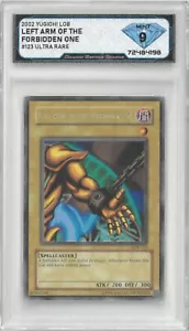 Yugioh! 2002 Brazo izquierdo del prohibido #lob-123 ultra raro 💎 DSG 9 como nuevo - Imagen 1 de 2