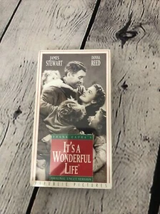 Its a Wonderful Life (VHS, 1993) NEW SEALED James Stewart Donna Reed Frank Capra - Picture 1 of 2