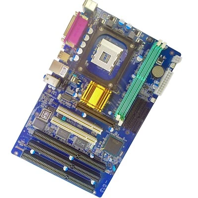 ATX ISA Motherboard IPC 845 Computer Server Socket 478,PCI ISA Slots 845GV 845G - Image 1 of 4