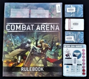 Combat Arena Inquisitor Dueling NO MINIS Cards Tiles Tokens Rules Warhammer 40K - Picture 1 of 1