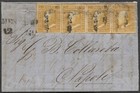 Sicilia 12 Luglio 1859 lettera spedita da Messina - (982/FM22)