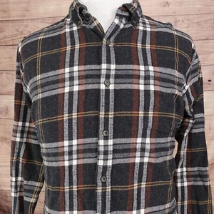 ST JOHN'S BAY PLAID FLANNEL BUTTON DOWN SHIRT MENS SIZE XL - Picture 1 of 6