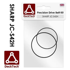 Correa de repuesto DeckTech™ para reproductor de casetes Sharp JC-S42H JCS42H JC S42H - Imagen 1 de 3