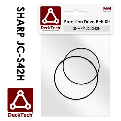 DeckTech™ Replacement Belt for Sharp Cassette Player JC-S42H JCS42H JC S42H - Image 1 of 3