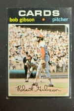 1971 TOPPS BASEBALL BOB GIBSON ST LOUIS CARDINALS #550 LOWER GRADE RANGE (AL)