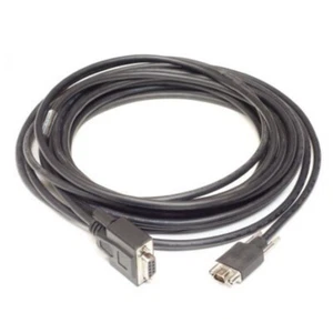 Null Modem Micro-DB9 to DB9/F Serial Cable 038-003-084 A05 EMC 25 Feet NEW - Picture 1 of 5