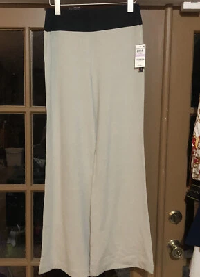 NWT. Inc International ConceptsHigh Waisted  Wide Leg  Pull On. Mushroom Size 6 - Image 1 of 4