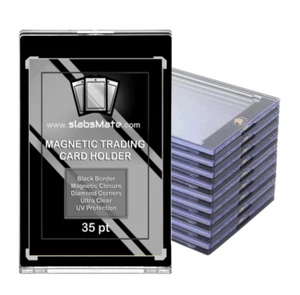 10x 35pt Magnetic Card Sammelkarten Mag Holder One Touch Black Border UV Schutz - Bild 1 von 1