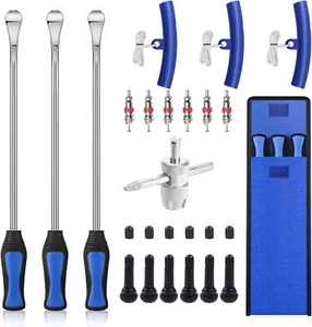14.5" Tire Spoon Kit, 20Pcs Tire Changing Tool for Motorcycle Dirt Bike Lawn Tra - Picture 1 of 2
