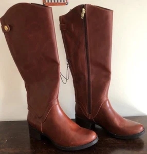 Knee High Brown Boots sz 6 M Target Brand New! - Picture 1 of 6
