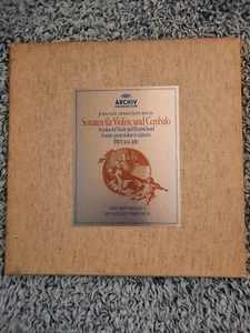 Bach: Sechs Sonaten Für Violine Cembalo. BWV 1014-1019. Double LP Vinyl Box Set - Picture 1 of 16