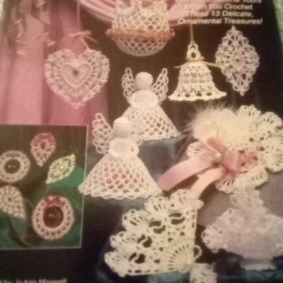 Crochet Victorian Memories 3 13 Ornamental Treasures By JoAnn Maxwell  - Image 1 of 4