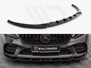 For Mercedes C43 AMG Sedan/Coupe C205 Maxton Design Front Diffuser Diffusor V2 - Picture 1 of 5
