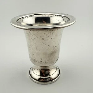 Vintage 925 Sterling Silver Footed Toothpick Holder Flatware (56g) - Picture 1 of 4
