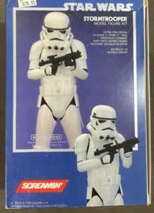 SCREAMIN 1/6 Star Wars Stormtrooper vinyl model kit complete sealed bag NO BOX - Picture 1 of 7