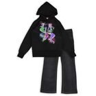 Girls Converse 2 Piece Hoodie Outfit