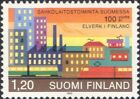 Finlandia 1982 Zasilanie elektryczne 100. / Zasilanie / Światła / Pociągi elektryczne 1v (n43007r)