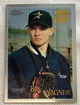 1996 Topps Chrome Billy Wagner #74 HOF Future Stars-Astros - Image 1 of 2